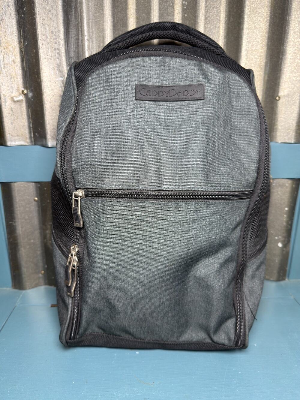 CaddyDaddy Golf Bowling Running Sports Shoe Bag Organizer Premium Gray Black